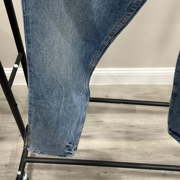 NEW Jeans Grlfrnd Hailey Low Rise Slim Boot Cut Split Leg in Melrose - Picture 7 of 11